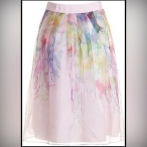 Ted baker hanging gardens midi skirt. Knee length. Sz 2
